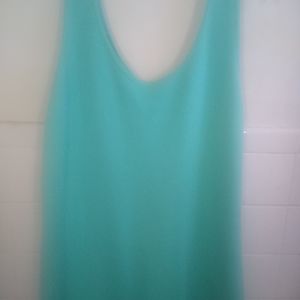 Women's Full Length Cover-up/Dress Sea Green Large
